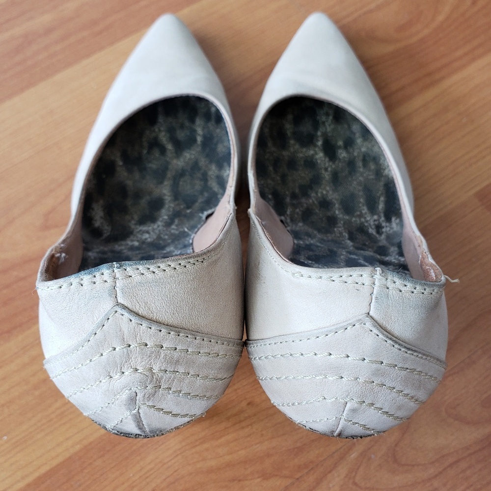 Sarkany Nude Pumps 12cm Heels Beige Chettah Inside - Picture 6 of 8
